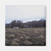 Uitzicht van Ruby Mountains Magneet (Voorkant)