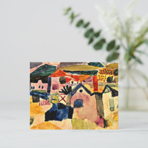 Uitzicht van Saint Germain, Paul Klee, Briefkaart