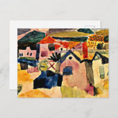 Uitzicht van Saint Germain, Paul Klee, Briefkaart (Voorkant / Achterkant)