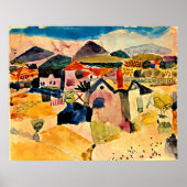 Uitzicht van Saint Germain, Paul Klee, Poster (Voorkant)