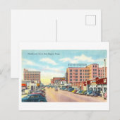  Uitzicht van San Angelo, Texas, Briefkaart (Voorkant / Achterkant)