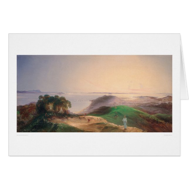 Uitzicht van San Francisco Bay (0576A) (Voorkant Horizontaal)