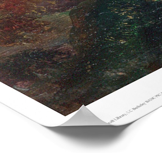 Uitzicht van San Francisco Bay (0576A) Poster (Hoek)