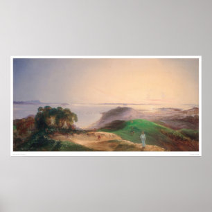 Uitzicht van San Francisco Bay (0576A) Poster