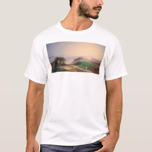 Uitzicht van San Francisco Bay (0576A) T-shirt (Voorkant)