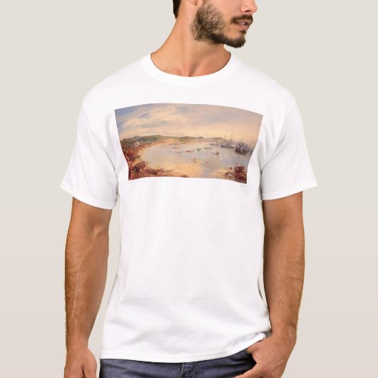 Uitzicht van San Francisco, California Harbour (05 T-shirt (Voorkant)