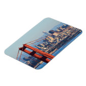 Uitzicht van San Francisco door Golden Gate Bridge Magneet (Linkerzijde)