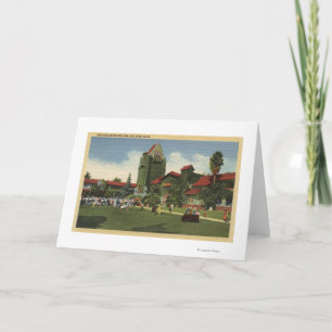 Uitzicht van San Jose State College Campus Kaart