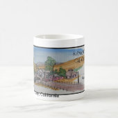 Uitzicht van San Luis Obispo, Harmony California Koffiemok (Center)