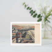 Uitzicht van Santa Barbara, Californië Vintage c19 Briefkaart (Staand voorkant)