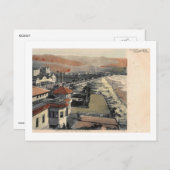 Uitzicht van Santa Barbara, Californië Vintage c19 Briefkaart (Voorkant / Achterkant)