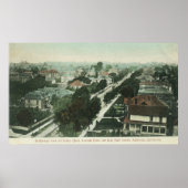 Uitzicht van Santa Clara AveAlameda, CA Poster (Voorkant)