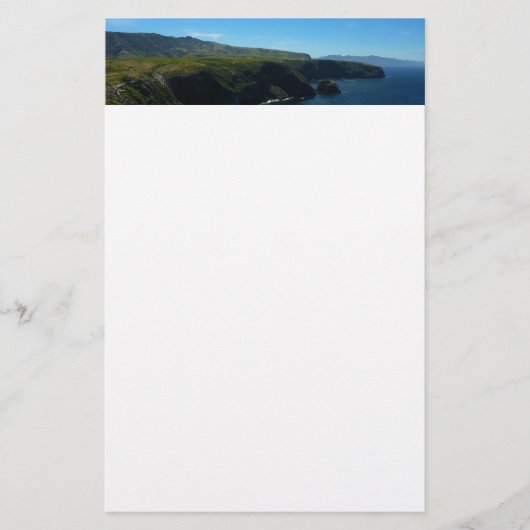 Uitzicht van Santa Cruz op de Kanaaleilanden Briefpapier (Voorkant)