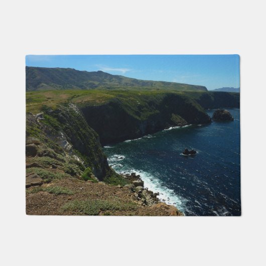 Uitzicht van Santa Cruz op de Kanaaleilanden Deurmat (Voorkant)