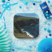 Uitzicht van Santa Cruz op de Kanaaleilanden Papieren Bordje (Feest)