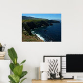 Uitzicht van Santa Cruz op de Kanaaleilanden Poster (Thuiskantoor)