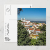 Uitzicht van Sao Jorge Castle (vert.) - Briefkaart (Voorkant / Achterkant)