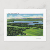 Uitzicht van Saranac Inn Golf Course & Briefkaart (Voorkant)