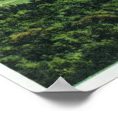 Uitzicht van Saranac Inn Golf Course & Poster (Hoek)