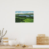 Uitzicht van Saranac Inn Golf Course & Poster (Keuken)