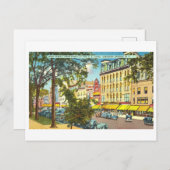  Uitzicht van Saratoga Springs, New York, Briefkaart (Voorkant / Achterkant)