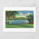 Uitzicht van Scargo Hill en Tower Briefkaart (Voorkant)