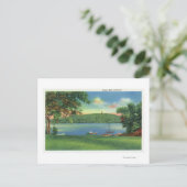 Uitzicht van Scargo Hill en Tower Briefkaart (Staand voorkant)