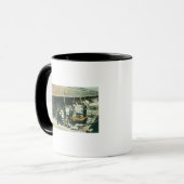 Uitzicht van scheepsbemanningen mok (Voorkant links)