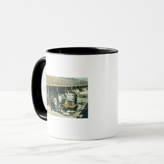 Uitzicht van scheepsbemanningen mok (Voorkant links)