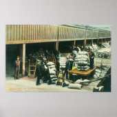 Uitzicht van scheepsbemanningen poster (Voorkant)