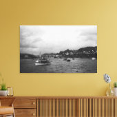 Uitzicht van schepen op het 15e jaarlijkse Regatta Canvas Afdruk (Insitu (Woonkamer))