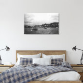 Uitzicht van schepen op het 15e jaarlijkse Regatta Canvas Afdruk (Insitu (Slaapkamer))