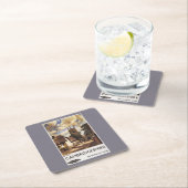 Uitzicht van schilderachtig land British Railways  Kartonnen Onderzetters (Insitu)