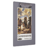 Uitzicht van schilderachtig land British Railways  Klembord (Rechts)