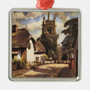 Uitzicht van schilderachtig land British Railways  Metalen Ornament