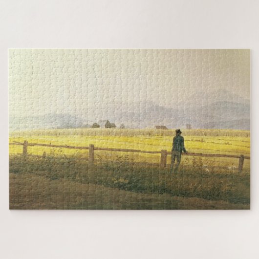 Uitzicht van Schmiedebergerkamm - Friedrich Legpuzzel (Horizontaal)