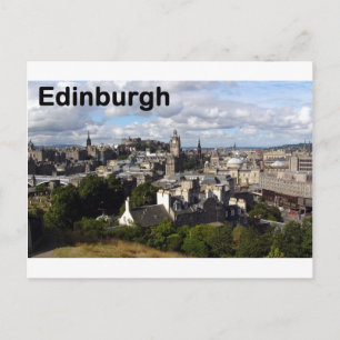 Uitzicht van Schotland Edinburgh (St.K.) Briefkaart