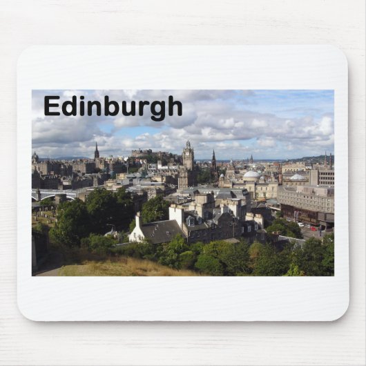 Uitzicht van Schotland Edinburgh (St.K.) Muismat (Voorkant)