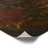 Uitzicht van Schroon Mountain, NY - Thomas Cole Poster (Hoek)
