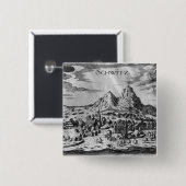 Uitzicht van Schwyz Vierkante Button 5,1 Cm (Voorkant /achterkant)