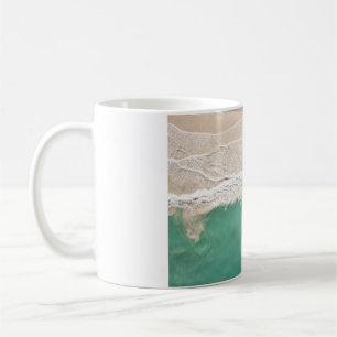 Uitzicht VAN SEASHORE Koffiemok