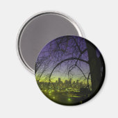 Uitzicht van Seattle bij zonsopgang Magneet (Voorkant / Achterkant)