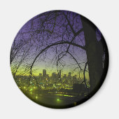 Uitzicht van Seattle bij zonsopgang Magneet (Voorkant)