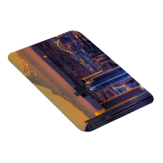 Uitzicht van Seattle in het centrum van het footba Magneet (Rechterzijde)