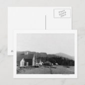 Uitzicht van Seldovia, foto van Alaska Briefkaart (Voorkant / Achterkant)