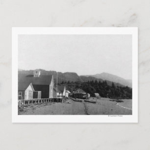 Uitzicht van Seldovia, foto van Alaska Briefkaart