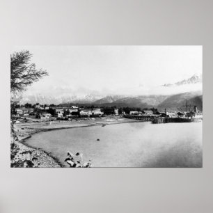 Uitzicht van Seward, Alaska PhotographySeward, AK Poster