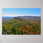 Uitzicht van Shawangunk Ridge in de Herfst Poster (Voorkant)