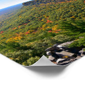 Uitzicht van Shawangunk Ridge in de Herfst Poster (Hoek)
