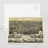 Uitzicht van Shenandoah, Pennsylvania (1889) Briefkaart (Voorkant / Achterkant)